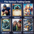1000 Hard Plastic Card Sleeves – 1000 Toploads, 35PT Baseball Card Protectors - Image 5