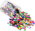 Mandala Crafts 6mm Flat Round Rainbow Sequins by MandalaCrafts