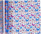 Printed TPU Jelly Faux Leather Roll, 11.8 x 47.2 Inch Transparent Clear Jelly by letsinstyle