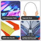 SGftre Colorful Butterfly Kite, Beach & Park Toys - Image 3
