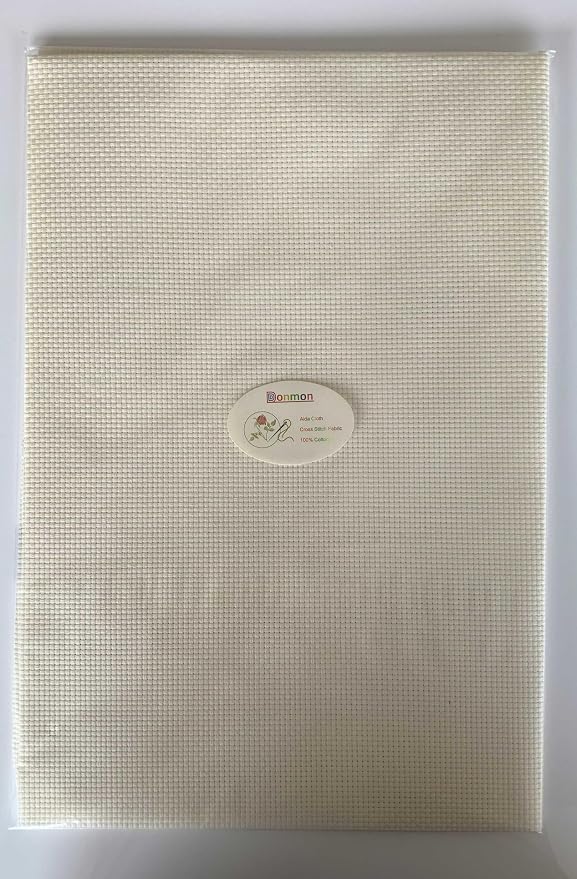 Aida Cloth 11 Count Cross Stitch Fabric, 19×28inch | Enables Easy Needle - Image 3