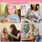 Aeelike Learn to Crochet Kits for Beginner, Crochet Starter Kit - Image 8
