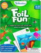 Skillmatics Foil Fun – Animals, No Mess Art & Craft Kit by Skillmatics