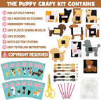 CiyvoLyeen Puppy Sewing Kit for Kids –Fun Plush Toy Sewing for Girls & Boys – - Image 4