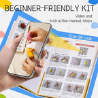 OEHPICC Needle Felting Kit, 7 Style Flower & Plant Bookmark Wool Felting Kit - Image 4
