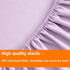 TAIMIT Light Purple Full Size Comforter Set - Image 6