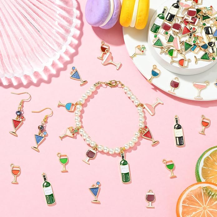 Enamel Food Charms Cute Assorted Food Pendants Sweet Dessert Charms - Image 3