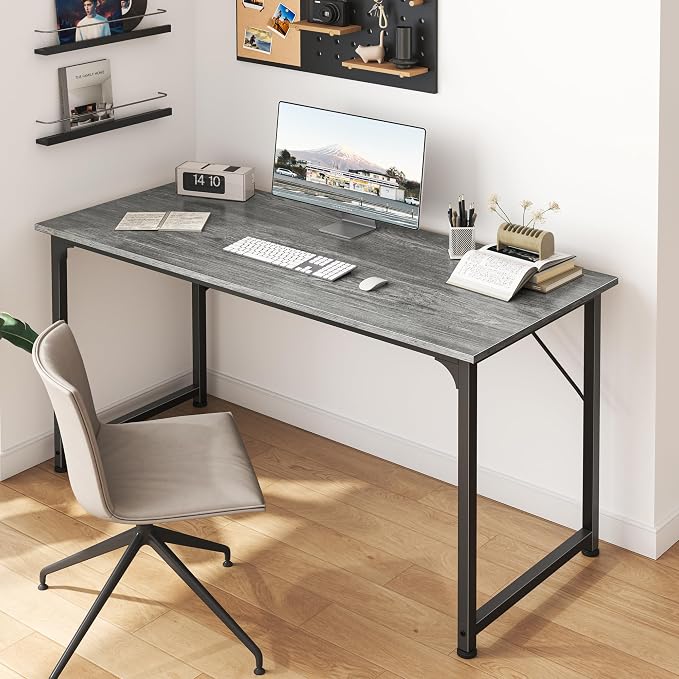 Huuger Computer Desk, 48 Inch Office Desk, Gaming Desk - Image 5