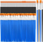 200 Pcs Small Paint Brushes Bulk, Anezus Detail Paint Brushes Fine Brushes by anezus