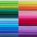 HANPATQUI 200PCS 4 x 4 inch Solid 100% Cotton Fat Quarters Fabric by HANPATQUI