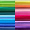 HANPATQUI 50PCS 10 x 10 inch Solid 100% Cotton Fat Quarters Fabric by HANPATQUI