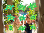 Renbuzhu 48PCS Summer Crafts: Paper Sea Turtle Suncatchers DIY Kits, Ocean - Image 7