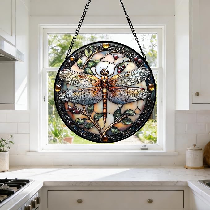 DASTOLL Stained Glass Window Hanging - Image 5