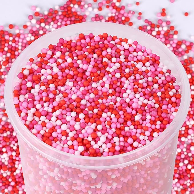 CCINEE 80000 Pieces Foam Balls Slime Supplies Colorful Foam Beads 2-3mm - Image 4