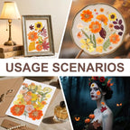 100 Pcs Fall Dried Pressed Flowers - Image 4