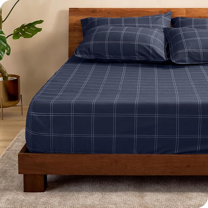Fitted Bottom Sheet King Size by BareHome