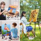 187Pcs Professional All-in-One Art Painting Kit - Image 7