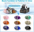 K1 Rock Tumbler Kit – Reliable Rotary Rock Polisher - Image 5