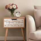 14 PCS Reusable Border Flower Stencils - Image 6