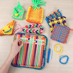 IQKidz Weaving Loom Kit Toys, DIY Arts and Crafts - Image 4