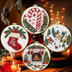 Zhenqing 11 Count Stamped Cross Stitch Kits - Image 2