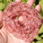 400pcs Natural Chip Stone Beads - Image 6