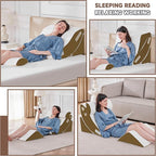 Yojoker 4PCS Orthopedic Bed Wedge Pillow Set - Image 4