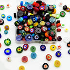 EDFLIFE Flat Glass Millefiori for Mosaic Making Supplies, Mosaic Tiles for - Image 8