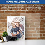 6 Pack Clear Plexiglass Sheets 5×7×0.04In Thin PET Plexi Glass Sheets - Image 4