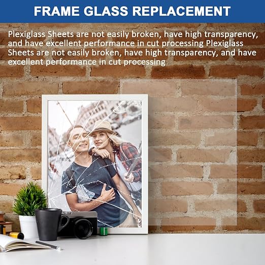 6 Pack Clear Plexiglass Sheets 12×12×0.04InThin PET Plexiglass Sheets - Image 4