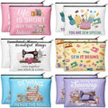 Reginary 12 Pcs Sewing Gifts for Women Quilter Sewing Cosmetic Bags Quilting by Reginary