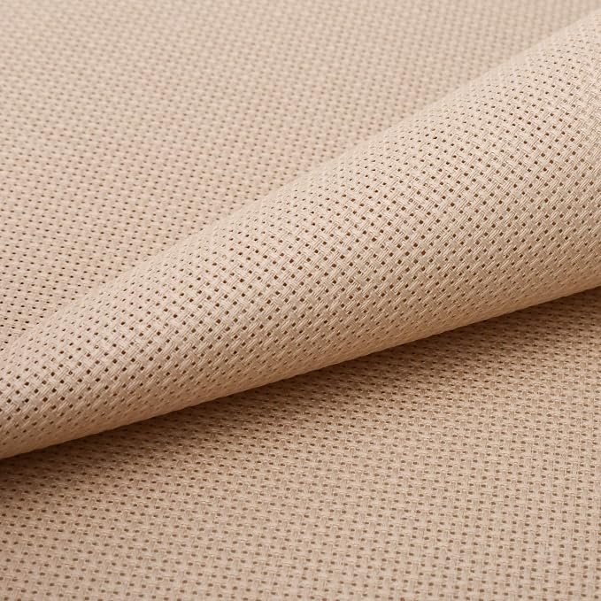 Aida Cloth 14 Count Cross Stitch Fabric, 19×28inch | 100%Cotton Even Grid by Donmon