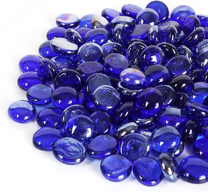 11LB Fire Glass Beads and Marbles - Image 6
