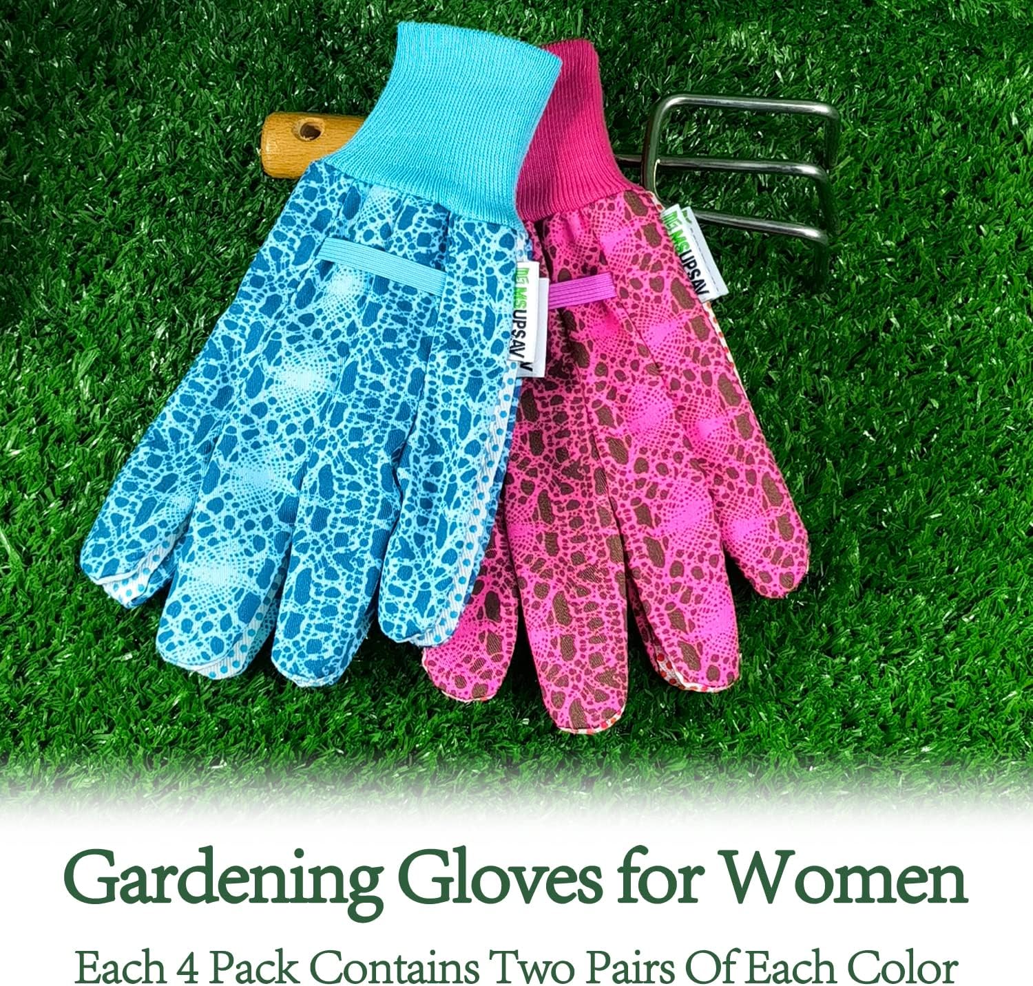 Thorn Proof&Puncture Resistant Gardening Gloves with Grip,Garden Gloves for Women, Leather Work Gloves,Gifts