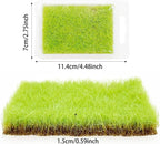 Woohome 2 PCS Model Grass Tufts Resin Static Scenery Model, Artificial Grass - Image 6