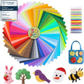 moinkerin 50Pcs Felt Sheets for Crafts by moinkerin