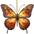 Butterfly Christmas Ornament, Acrylic Hanging Monarch Butterfly Decoration by Unknown