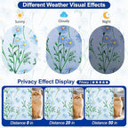 Countewol Privacy Window Films Stain Glass Cling No Glue Anti-UV Window Sticker - Image 4