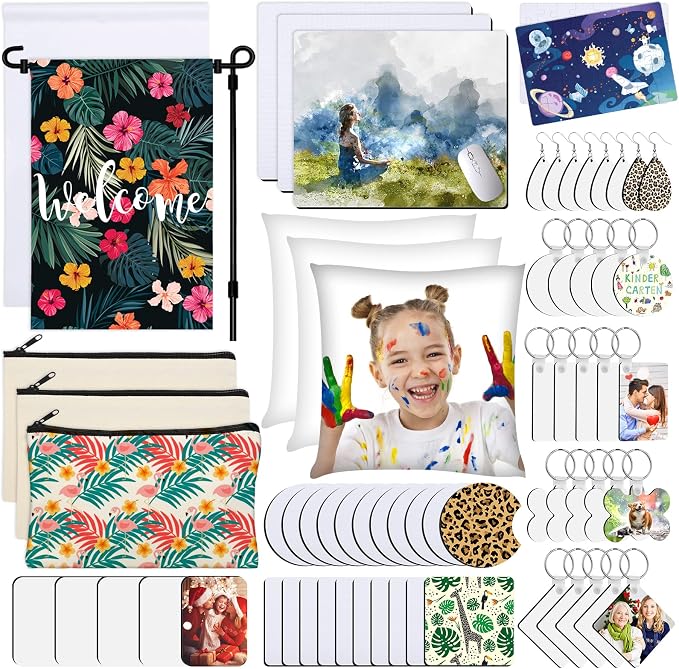 Modacraft 128-Piece Sublimation Blanks Kit by Modacraft