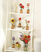 rowood 3D Puzzles for Adults, Mother's Day Wooden Artifical Flower Craft Kit - Image 5