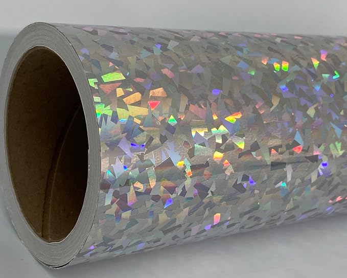 Holographic Crystal Sign Vinyl, HOLOCRYSTAL self-Adhesive Plastic - Image 2