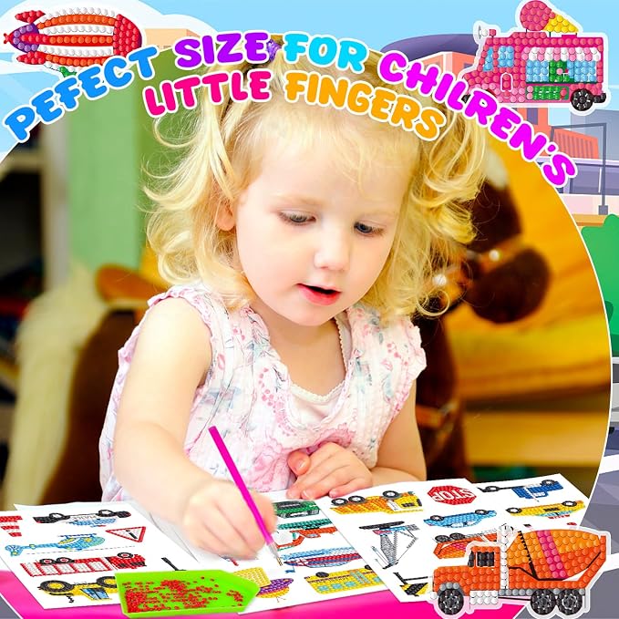Labeol Diamond Art Kits for Kids Boys and Girls Ages 6-8-10-12 Easy to DIY - Image 2