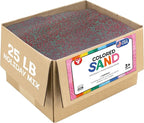 Hygloss Colored Sand – Holiday Red & Green Color Festive Craft Sand by HyglossProductsInc