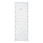 The Quilted Bear Rectangular Acrylic Quilting Ruler, 8.5" x 24" | Non-Slip by TheQuiltedBearsProducts