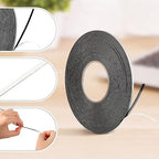 Tatuo 2 Rolls Double Sided Foam Tape 1/8 Inch by 50 Feet Black PE Foam Tape - Image 4