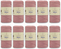 10 Skeins of Sensy Premium 4mm by SSENSY