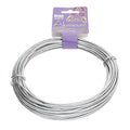 The Beadsmith Anodized Aluminum Wire – 12 Gauge – 39 feet – Silver Color – by TheBeadsmith