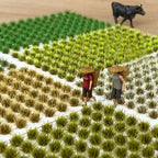 Woohome 120 PCS Bushy Tufts Static Grass Tuft Model Grass Tuft - Image 8