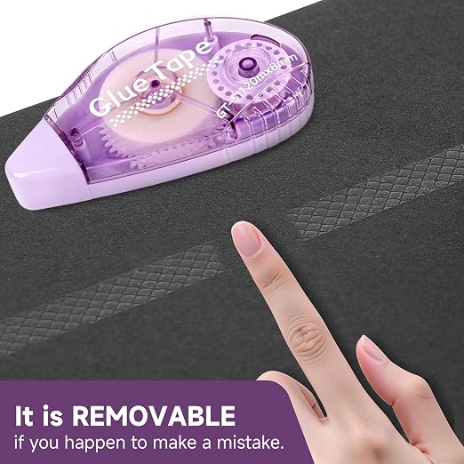Upgrade 3X Longer Glue Tape, Photo-Safe Acid-Free Double Sided Tape - Image 4