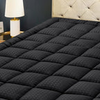 HYLEORY Twin Mattress Pad Quilted Fitted Mattress Protector Cooling Pillow Top by HYLEORY-YourBeddingExpert